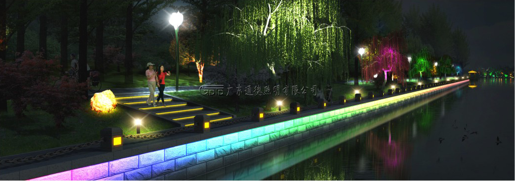 Brightening Project on both sides of Huaihe River