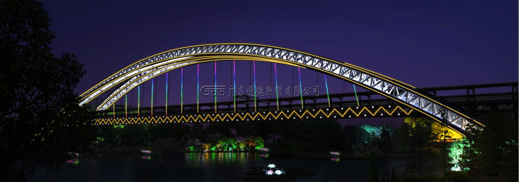 石化廠橋（大運河）亮化工程