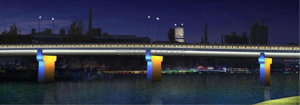 西安路大橋（里運河）亮化工程