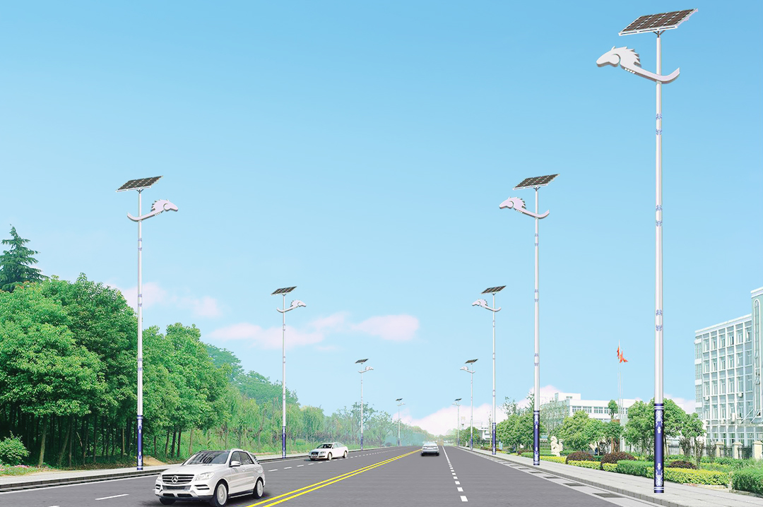 The Installation Distance of LED Solar Street Lamp and the Angle Adjustment of Solar Panel