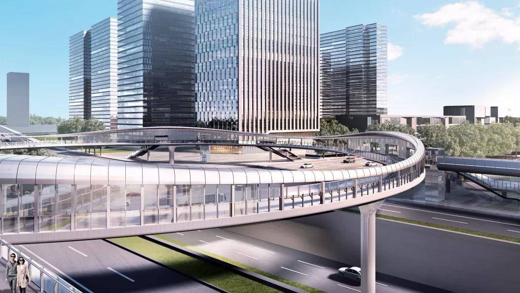 清远市人民医院正门处...